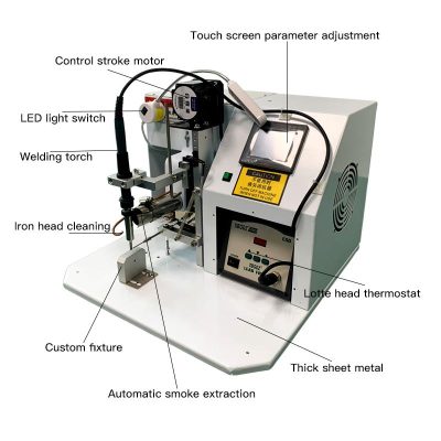 Semi-automatic soldering machine
